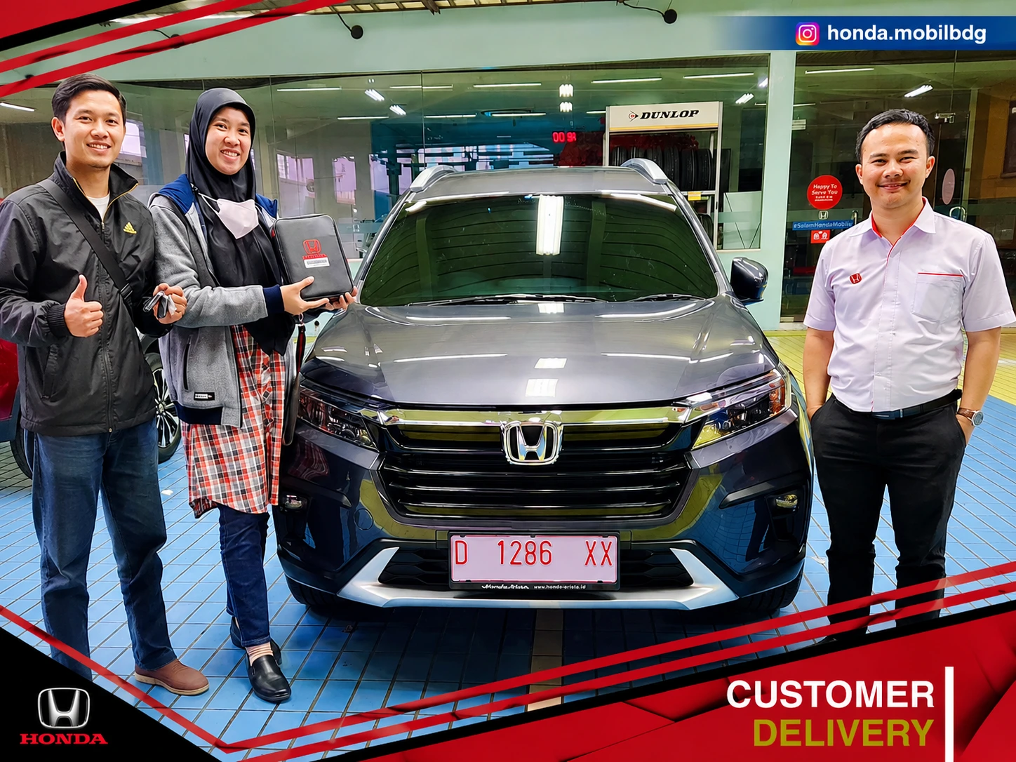 Serah terima Honda BR-V bersama Irman