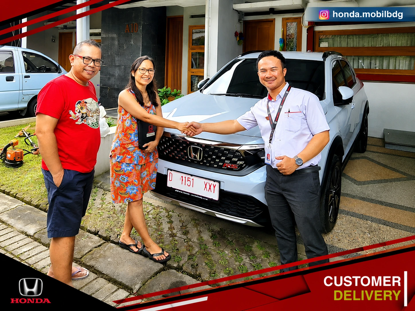 Serah terima Honda WR-V bersama Irman