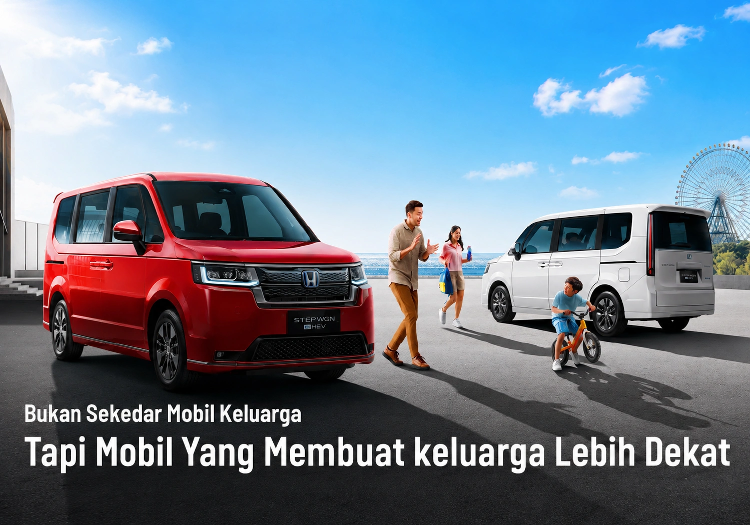 Eksterior Honda Step WGN e:HEV, difoto langsung oleh Irman